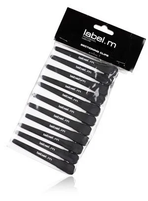 label.m Sectioning Clips 12 pcs / Hair Clips