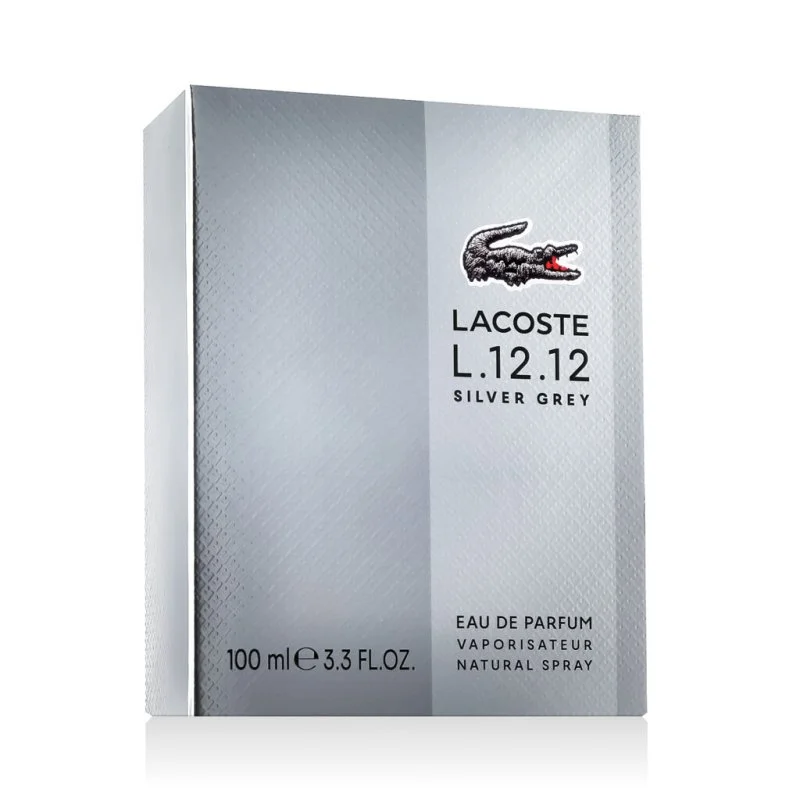 L.12.12 Silver Grey Eau de Parfum for Men 100 ml
