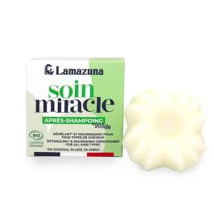 Lamazuna Stiff conditioner for all hair types BIO - lemon and basil (75 g) - nourishes and facilitates combing