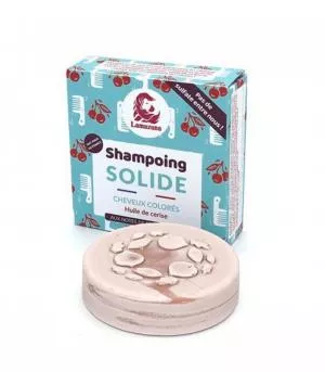 Lamazuna Solid shampoo for colored hair - cherry oil (70 g)