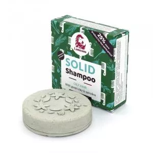 Lamazuna Solid shampoo for oily hair with green clay and spirulina (70 g)