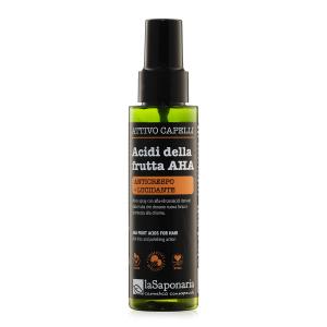 Active anti-frizz hair spray with AHA fruit acids (100 ml) - for easy conditioning and shine