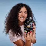 laSaponaria Active anti-frizz hair spray with AHA fruit acids (100 ml) - for easy conditioning and shine