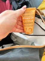 laSaponaria Organic Shampoo with Sunflower and Sweet Orange 30 ml