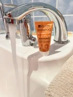 laSaponaria Organic Shampoo with Sunflower and Sweet Orange 30 ml