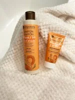 laSaponaria Organic Shampoo with Sunflower and Sweet Orange 30 ml