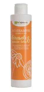 laSaponaria Organic Shampoo with Sunflower and Sweet Orange 30 ml