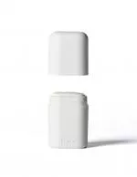 laSaponaria Solid deodorant applicator - refillable White - in elegant colours