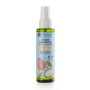 laSaponaria Body & Hair Mist Happy Island - Coconut & Guava (100 ml) - for body and hair