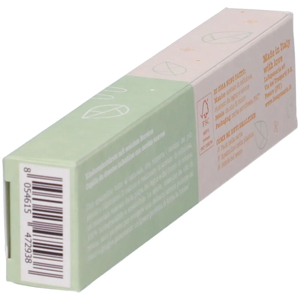 laSaponaria Children's toothbrush - green - 100% natural materials
