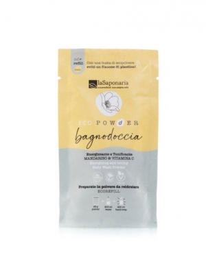 Energising shower gel powder - tangerine and vitamin C (25 g)