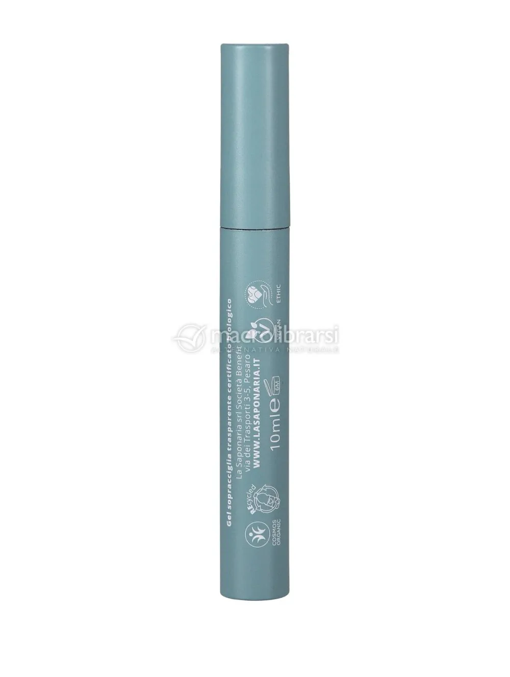 laSaponaria Eyebrow Styling Gel with Organic Phyto-keratin - Clear (10 ml) - Sets Brow Shape