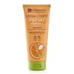 laSaponaria Moisturizing Body Cream with Organic Argan Oil and Vitamin C 200 ml - For Radiant and Soft Skin