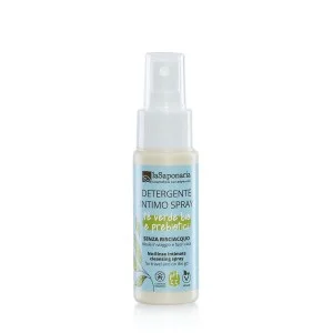 laSaponaria No-rinse intimate spray with organic green tea (50 ml) - quick intimate freshness anytime, anywhere