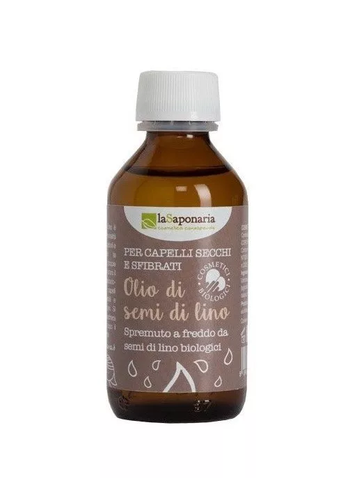 laSaponaria Cold pressed flaxseed hair oil BIO (100 ml)