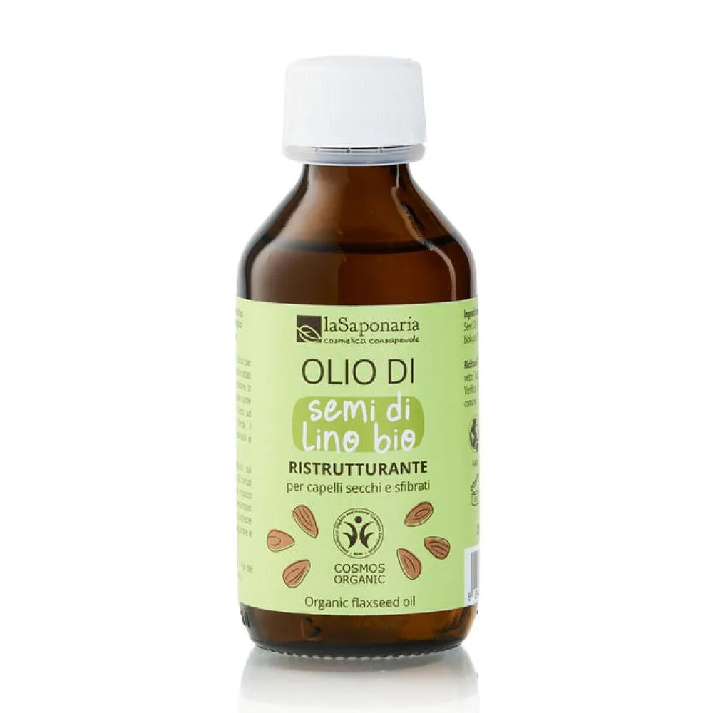 laSaponaria Cold pressed flaxseed hair oil BIO (100 ml)