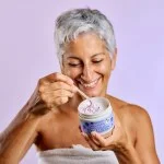 laSaponaria No Yellow Mask for Grey Hair with Amla and Blueberry (200 ml) - neutralizes yellow undertones