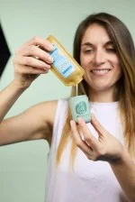 laSaponaria Refill for Grace Roll-On Deodorant - Organic, Fragrance-Free (40 ml) - For Sensitive Skin