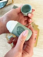 laSaponaria Refill for Grace Roll-On Deodorant - Organic, Fragrance-Free (40 ml) - For Sensitive Skin