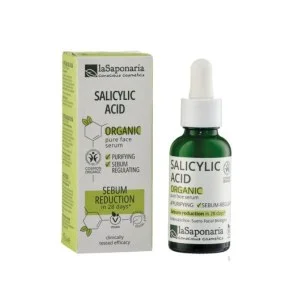 laSaponaria Facial Serum - Organic Salicylic Acid (30 ml) - for acne-prone skin