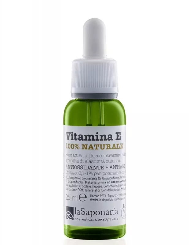 laSaponaria Facial serum - Vitamin E BIO (25 ml) - antioxidant and rejuvenating effects