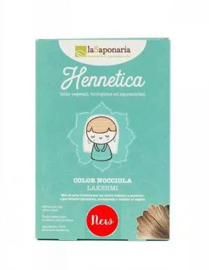 laSaponaria Natural hair dye Lakshmi BIO (100 g) - hazelnut