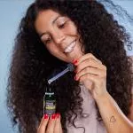 laSaponaria Amla Vegetable Silicone - Dry Hair Oil (30 ml) - tames flyaway hair