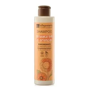 laSaponaria Shampoo with sunflower and sweet orange BIO (200 ml)