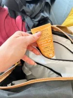 laSaponaria 2-in-1 Shower Gel and Shampoo with Organic Orange and Vitamin C for the Whole Family 30 ml - with a sweet and invigorating fragrance