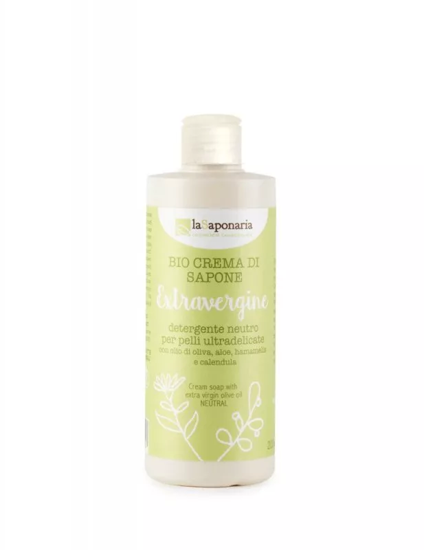 laSaponaria Shower gel with extra virgin olive oil BIO (200 ml)