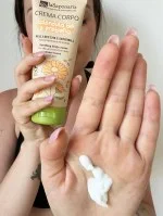 laSaponaria Body Cream with Organic Calendula and Prebiotics for Sensitive Skin (200 ml) - nourishes, soothes and hydrates