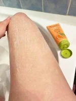 laSaponaria Body scrub with organic ginkgo biloba and vitamin C 30 ml - for smooth and radiant skin