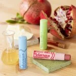 laSaponaria Biocao Tinted Lip Balm with Organic Pomegranate (5.7 ml) - for Natural Lip Colour
