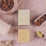 laSaponaria Solid olive soap BIO - Almond and ginger (100 g)
