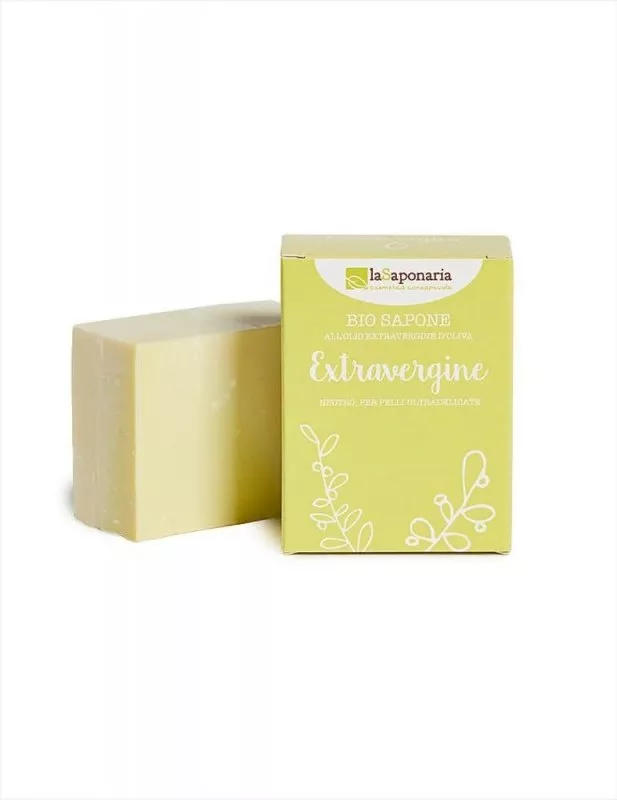 laSaponaria Solid olive soap BIO - Neutral (100 g)