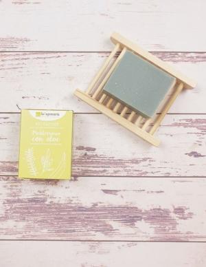 Solid olive soap BIO - Mediterranean herbs with aloe (100 g)