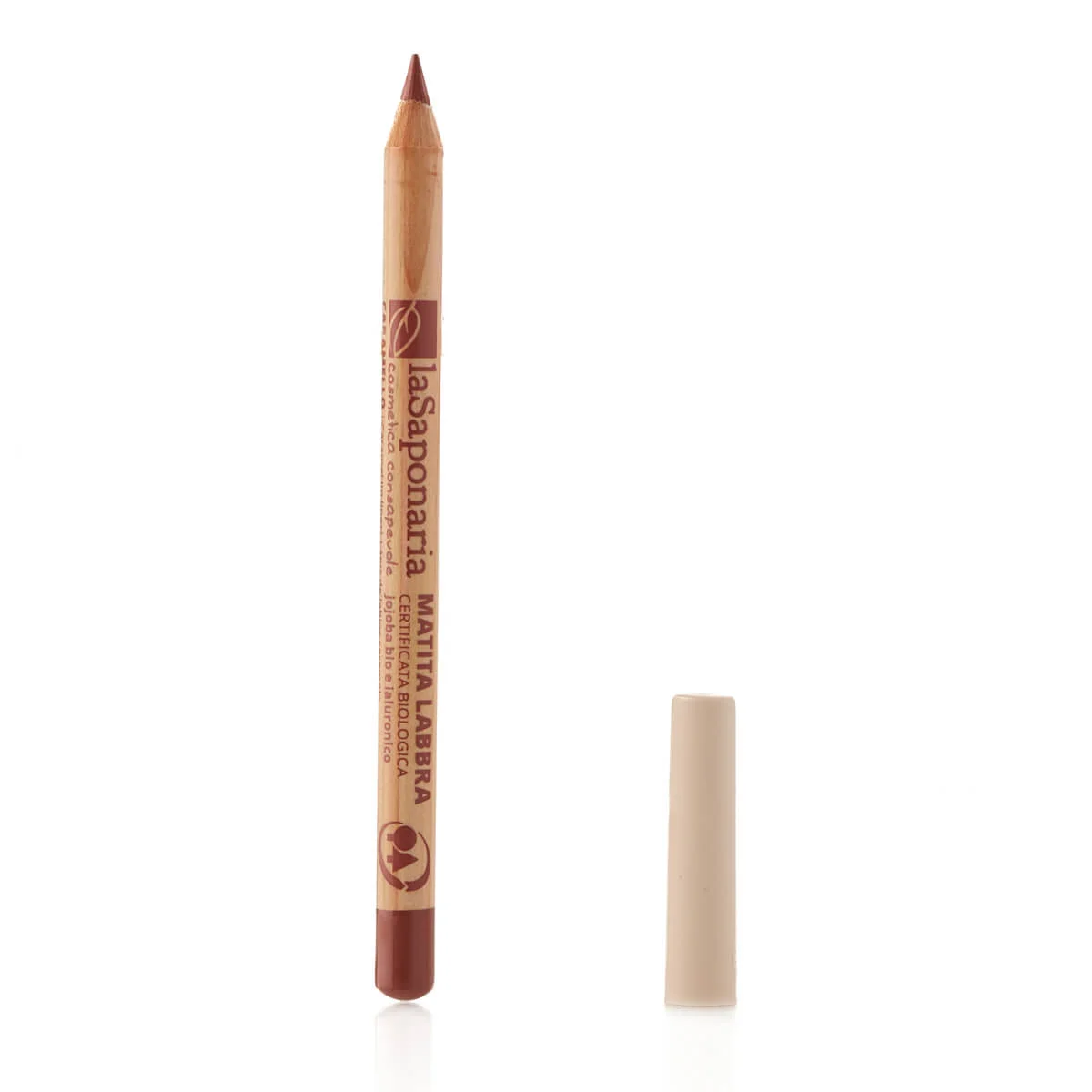laSaponaria BIO Jojoba Lip Pencil (1.1 g) Warm Nude - 3 shades