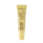 laSaponaria Nourishing Vanilla Lip Oil BIO - Clear (12 ml) - for Glossy, Deeply Nourished Lips