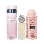 Rave Now Women gift set - +Hair Mist 50 ml + Perfumed Spray 200 m parfémovaná voda 100 ml