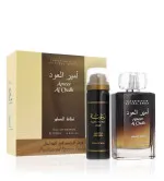 Lattafa Ameer Al Oudh gift set unisex perfume water 100 ml + deodorant 50 ml
