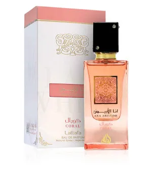 Lattafa Ana Abiyedh Coral Eau de Parfum for Women 60 ml