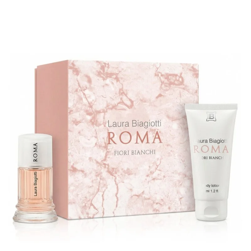 Roma Fiori Bianchi Eau de Toilette for Women 25 ml + Body Lotion 50 ml