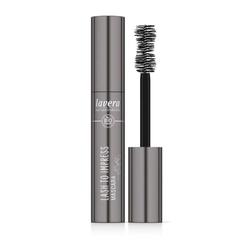 Lavera Lash to Impress Mascara (13 ml) - Black - Volume and Nourishment Without Smudging