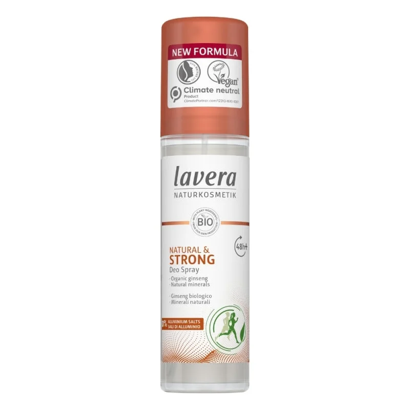 Lavera Strong Spray Deodorant (75 ml) - up to 48-hour protection