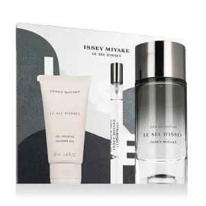 Issey Miyake Le Sel d’Issey Eau de Parfum for Men 100 ml + EDP Mini 10 ml + Shower Gel