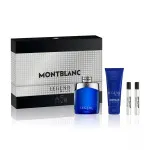 Legend Blue 100 ml + Hair & Body Shower Gel 100 ml + 2 x EDP Mini Eau de Parfum for Men 8 ml