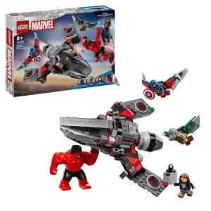 LEGO® Marvel 76292 Battle: Captain America vs. Red Hulk