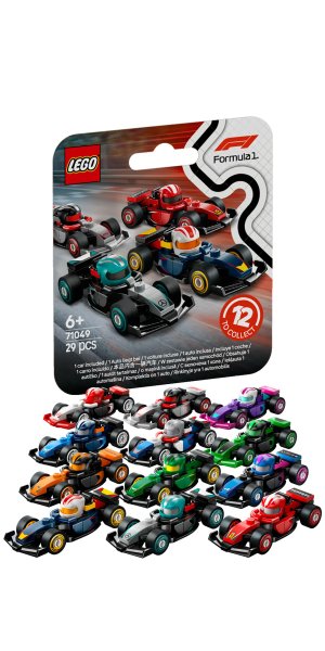 Minifigures 71049 Collectible F1® Racing Cars