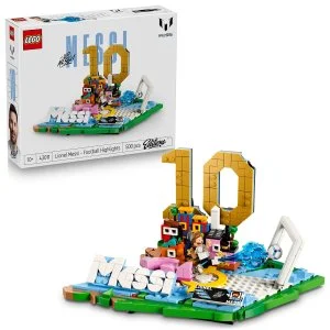 LEGO® Editions 43011 Lionel Messi – Stellar Moments of Football