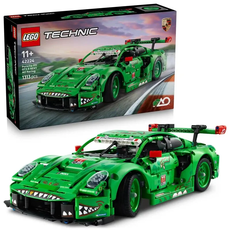 Technic 42224 Car Porsche 911 GT3 R REXY AO Racing
